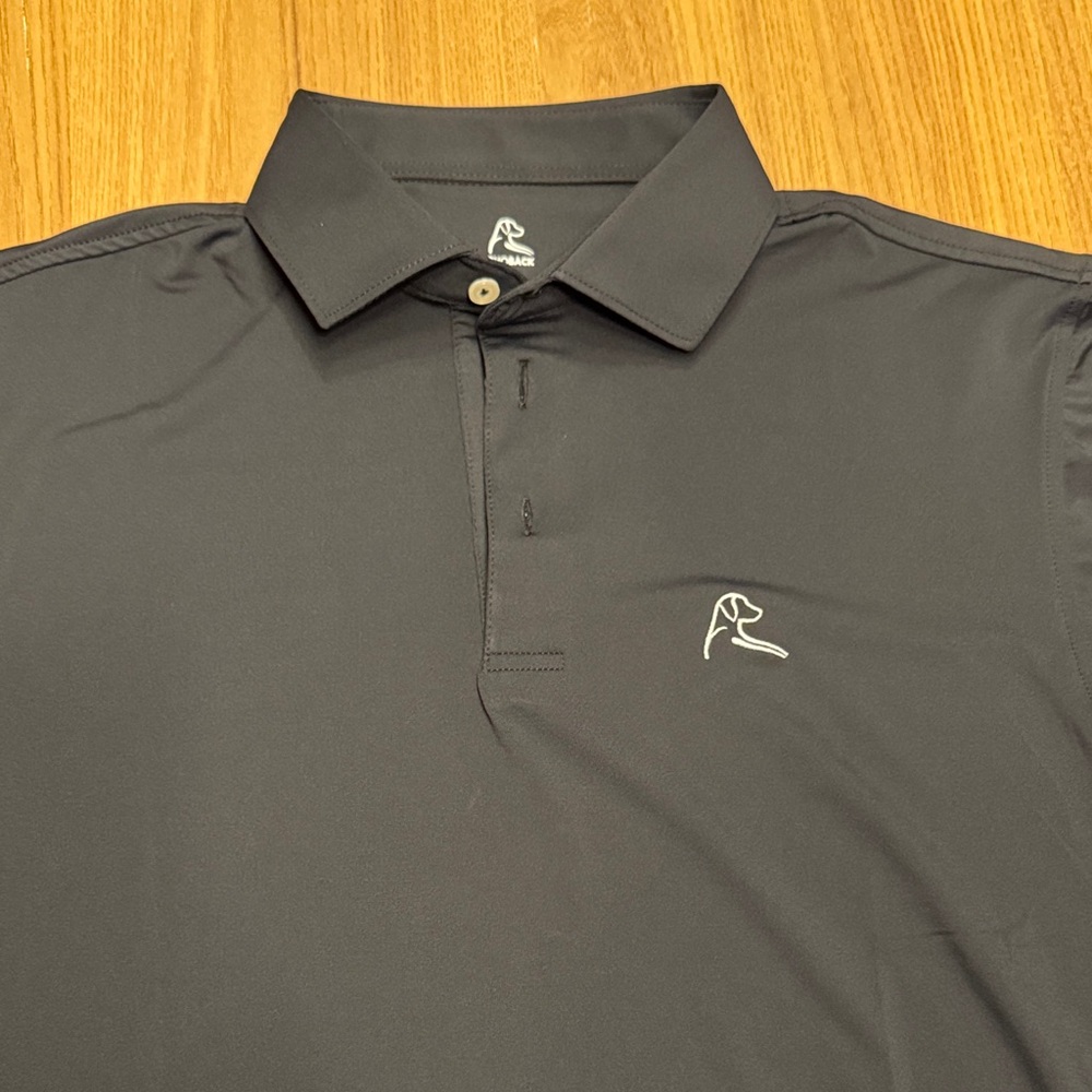 Rhoback Black Polo Shirt